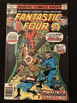 Buy Fantastic Four 187 4.5 Marvel 1977 Eg • 6.30£