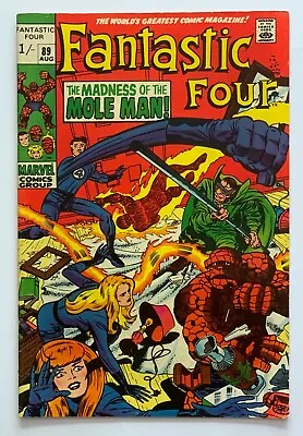 Buy Fantastic Four #89 (Marvel 1969) FN+ Silver Age Comic • 49.50£