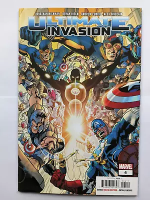 Buy ULTIMATE INVASION #4 (2023) Hickman & Hitch Create New Ultimate Universe; NM-? • 23£
