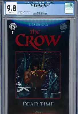Buy The Crow: Dead Time #1 (1996) Kitchen Sink CGC 9.8 White James O'Barr • 105.49£