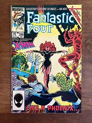 Buy Fantastic Four 286 Marvel Comics Return Of Jean Grey X-Factor Forms 1986 • 3.16£