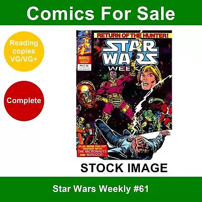 Buy Star Wars Weekly #61 Comic - VG/VG+ 25 April 1979 - Marvel UK • 3.49£