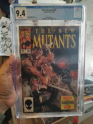 Buy New Mutants #29 CGC 9.4 WHITE Pages (Marvel,Jul 1985)  • 40.99£