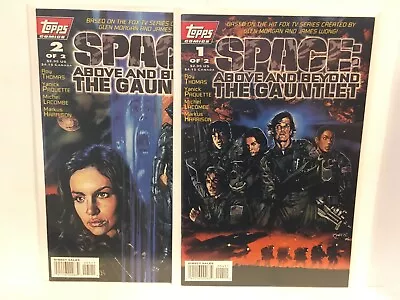 Buy Space: Above And Beyond The Gauntlet #1-#2 (1996) VF 1st Print Topps Comics • 5.99£