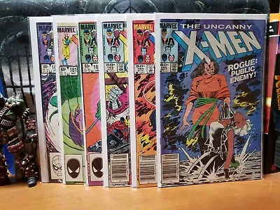 Buy Marvel Comics Uncanny X-men # 180,181,182,183,184,185, Lot Of 6 Issues Fn/vf  • 36.19£