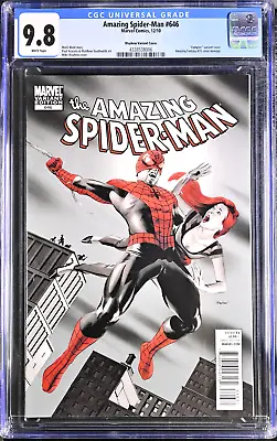 Buy Amazing Spider-Man #646 ~ 2010 Marvel ~ Mayhew Vampire Variant ~ CGC 9.8 WP  • 32£