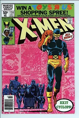 Buy Uncanny X-Men 138 - Exit Cyclops - Bryne Art - High Grade 9.2 NM- • 28.10£
