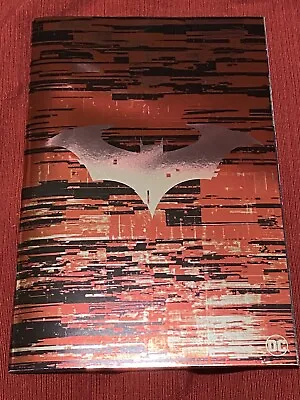 Buy Batman 139 Red Bat Symbol Glitch Foil Variant Dc Comics • 8.73£