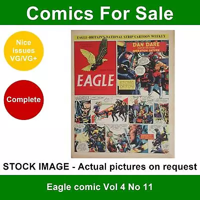 Buy Eagle Comic Vol 4 No 11 - VG/VG+ - 19 June 1953 • 5.99£