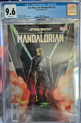 Buy Star Wars: The Mandalorian #5 CGC 9.6 • 46£