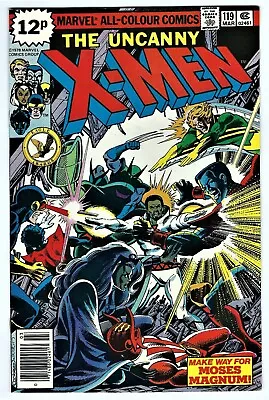Buy X-MEN # 119: Marvel 1979 : With Sun-Fire Vs Moses Magnum &  Mandroids - VF. • 45£