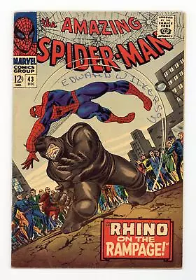 Buy Amazing Spider-Man #43 GD/VG 3.0 1966 1st Full App. Mary Jane • 91.94£