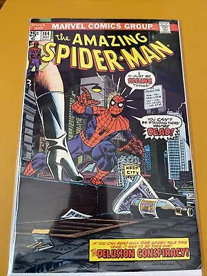 Buy AMAZING SPIDER-MAN #144 - 1975 1st Full App Of Gwen Stacy's Clone! CYCLONE! • 39.58£