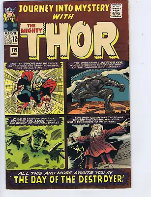Buy Journey Into Mystery #119 Marvel 1965 '' The Day Of The Destroyer ! '' • 79.06£
