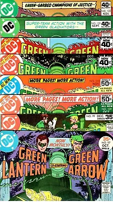 Buy Green Lantern Green Arrow 97 99 109 110 111 116 120 122   Mike Grell!  Vf- (7.5) • 59.09£