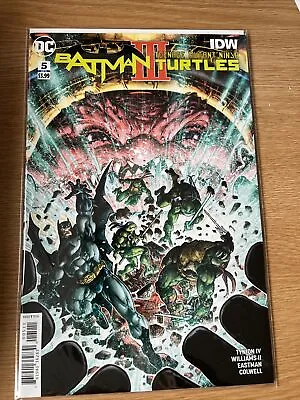 Buy BATMAN / TEENAGE MUTANT NINJA TURTLES III # 5 (Nov 2019) • 5£