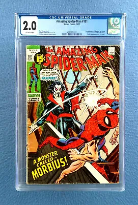 Buy Amazing Spider-man #101 Cgc 2.0 Good Marvel Comics First Morbius Appearance • 141.90£