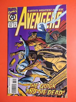 Buy The Avengers # 377 - Vf/nm 9.0 - The Quick & The Dead - 1994 Quicksilver • 4.70£