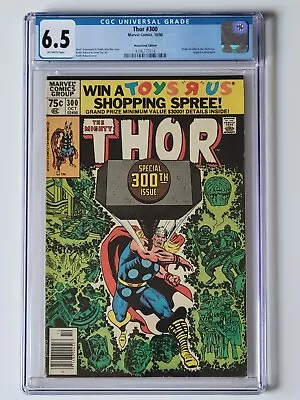 Buy Marvel Comics Thor #300 CGC 6.5 • 31.22£