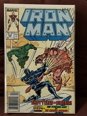 Buy Iron Man 229 1st Series Newsstand Edition Vf- • 7.97£