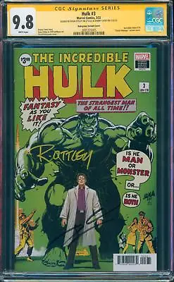 Buy Hulk #3 9.8 CGC Nakayama Variant Signed Ryan Ottley & Donny Cates • 145.86£