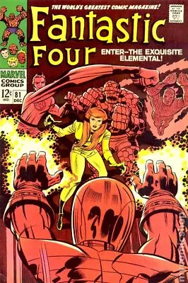 Buy Fantastic Four #81 VG 1968 Stock Image • 12.87£