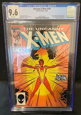 Buy The Uncanny X-Men #199 1985 CGC 9.6 Newly Graded! • 47.66£