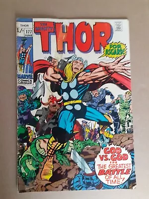 Buy The Mighty Thor No 177. Surtur Appearance. Kirbys Art.  Good.  1970 Marvel Comic • 9.99£