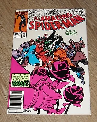 Buy AMAZING SPIDER-MAN # 253 MARVEL COMICS June 1984 NEWSSTAND VARIANT ROSE 1st APP • 7.88£