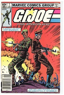 Buy G.I. Joe A Real American Hero  # 7   NEAR MINT   Jan. 1983    Oktober Guard App. • 39.72£
