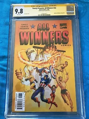 Buy Timely Presents All-Winners #19 - Marvel - CGC 9.8 NM/MT - Signed By Ray Lago • 100.79£