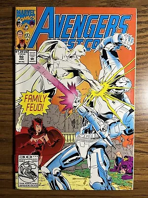 Buy West Coast Avengers 91 Direct Edition Cameo App Of War Toy Marvel Comics 1992 • 3.91£