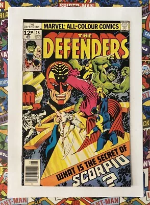 Buy The Defenders #48 - Jun 1977 - Moon Knight Appearance! - Vfn (8.0) Pence Copy! • 14.99£
