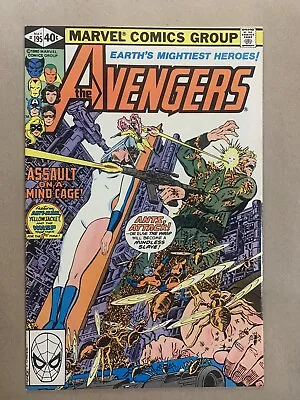 Buy AVENGERS 195 First App The TASKMASTER (Cameo) GEORGE PEREZ Cover • 15.83£