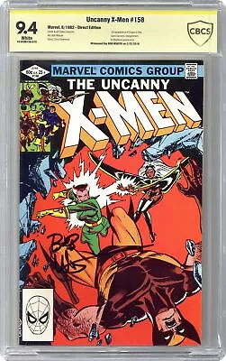 Buy Uncanny X-Men #158D CBCS 9.4 SS Wiacek 1982 19-0C0B15A-016 • 112.60£