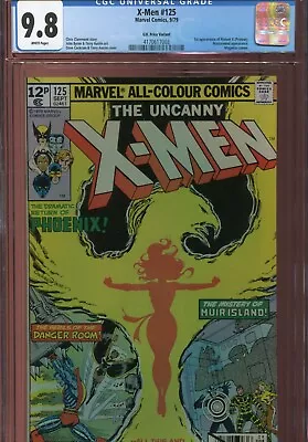 Buy X-men #125 CGC 9.8 1st App Of Mutants X( Proteus) UK Price Variant • 2,999.99£