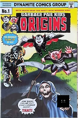 Buy Garbage Pail Kids: Origins #1 Bill Galvan Trade Whatnot Excl Dynamite Comics 🔥 • 14.99£