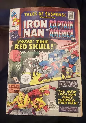 Buy Tales Of Suspense #65  First Appearance Of The “RED SKULL” 5/1965 • 59.96£