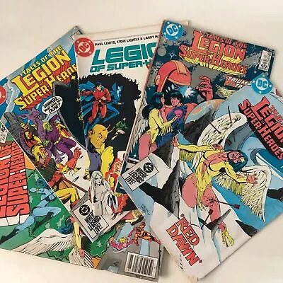 Buy Legion Of Super-Heroes Lot 5 ISSUES # 9 Reunion,  265 321 322 323 1985  • 5.59£