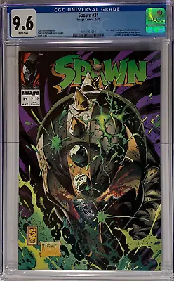 Buy SPAWN #31 (5'95) CGC 9.6 NM+ 1st APPEARANCE REDEEMER & NEW SPAWN COSTUME CAPULLO • 39.47£
