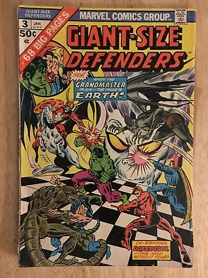 Buy Giant Size Defenders #3 1974 1975 1st Appearance Of Korvac Marvel Comic Book • 237.43£