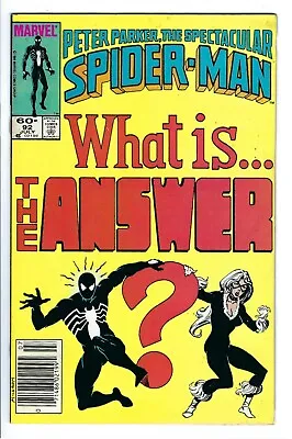 Buy Spectacular Spider-man #92 Fn- Newsstand :) • 3.15£
