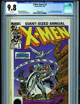 Buy Uncanny X-Men Annual #9 CGC 9.8 1985 Marvel Amricons K40 • 237.47£