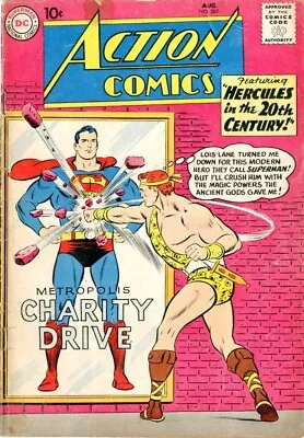 Buy Action Comics   # 267   VG-    Aug. 1960   3 Legion App.  1st App. Of Supergirl • 122.20£