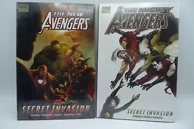 Buy New Avengers: Vol 8 & Mighty Avengers: Vol 4 Hc - Secret Invasion - Sealed! • 12.06£