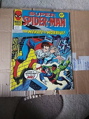 Buy Super Spider-man The Menace Of Morbius!  #255 Marvel Comics UK • 0.99£