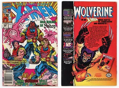 Buy Uncanny X-Men #282 (VG/FN 5.0) NEWSSTAND 1st Bishop Cover & Cameo App 1991 MCU • 13.65£