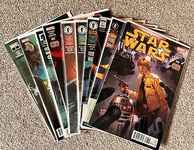 Buy Star Wars Comics Lot Random Lot Of 10 Comics • 15£