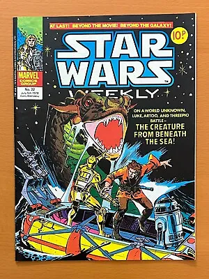 Buy Star Wars Weekly #22 (Marvel UK 1978) FN Condition Comic Magazine • 9.38£