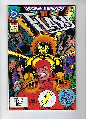Buy Flash Annual # 4 Armageddon 2001 DC Comics 1991 • 3.95£